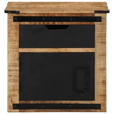 Nachtkastje 45x40x45 cm massief mangohout Nachtkastje 45x40x45 cm massief mangohout