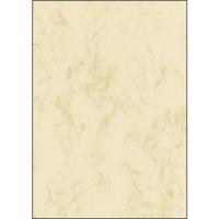 Sigel DP372 Motiefpapier Marmor DIN A4 90 g/m² Beige 100 vellen - thumbnail