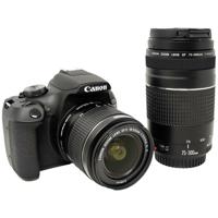 Canon EOS 2000D EF-S 18-55 IS II Kit Digitale spiegelreflexcamera Incl. EF-S 18-55 mm IS II lens 24.1 Mpix Zwart Optisc - thumbnail