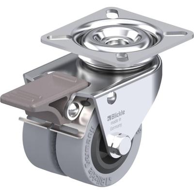 Blickle LDA-VPA 50G-FI Dubbel zwenkwiel Wieldiameter: 50 mm Draagvermogen (max.): 80 kg 1 stuk(s)