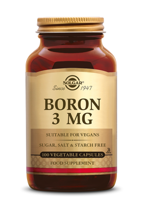 Solgar Boron (Borium) 3 mg Capsules