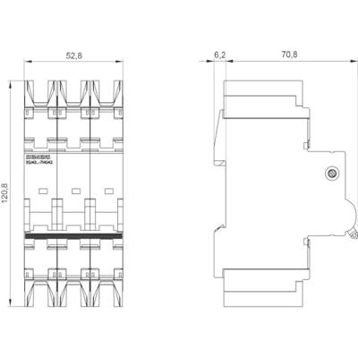 Siemens 5SJ43167HG42 5SJ4316-7HG42 Zekeringautomaat 16 A 400 V Siemens 5SJ43167HG42 5SJ4316-7HG42 Zekeringautomaat 16 A 400 V