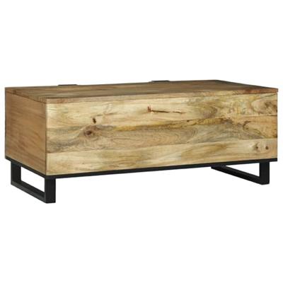 Salontafel Bruin en zwart 100 x 54 x 40 cm