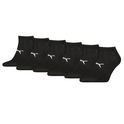 Puma Sport Sneakersokken Light 6-pack Zwart-43/46