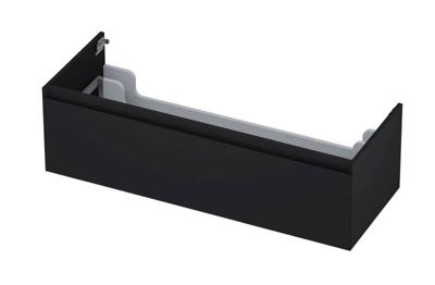 Onderkast INK 1 lade greeploos gelakt 45gr 120 cm x 45 cm x 35 cm Mat zwart 1240146
