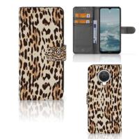 Nokia G10 | G20 | Telefoonhoesje | Met pasjeshouder | Leopard - thumbnail