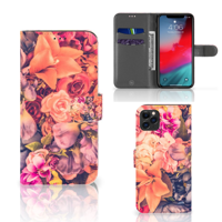 Apple iPhone 11 Pro Max Hoesje Bosje Bloemen - thumbnail