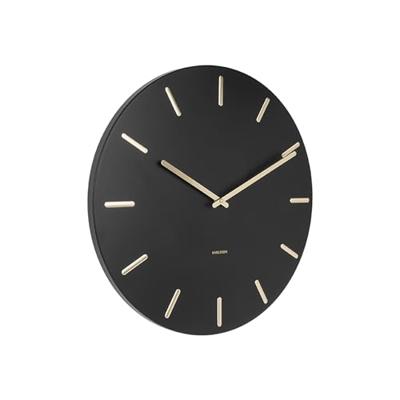 Karlsson Charm Wandklok Ø 45 cm - Zwart