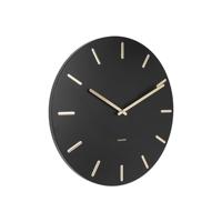 Karlsson Charm Wandklok Ø 45 cm - Zwart - thumbnail