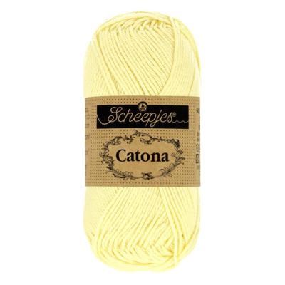Scheepjes Catona 25g - 101 Candle Light - Haakgaren / Breigaren