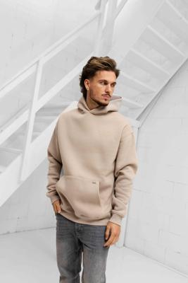 Croyez Fraternité Hoodie Heren Beige - Maat S - Kleur: Beige | Soccerfanshop