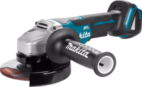 Makita haakse accu slijpmachine - DGA505ZJ - 18V - 125mm - excl. accu en lader - met veiligheidsschakelaar - in Mbox - thumbnail