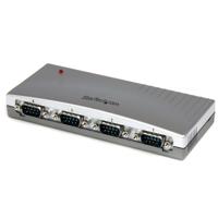 Exacompta Com Hub Adatattore USB op Seriële DB9 RS232 met 4 poorten met Bus. - thumbnail