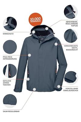 Killtec KOS 87 Xenios Jas Heren Deep Water 4XL