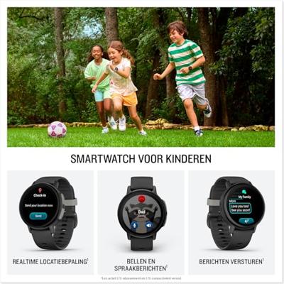 Smartwatch - GARMIN - Bounce 2 - 3 cm - GPS - Wi-Fi - Leigrijs