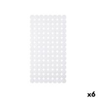 Antislipmat voor in de douche Wit PVC 68 x 1 x 36 cm (6 Stuks) - thumbnail