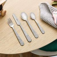 Villeroy & Boch Hungry as a bear Kinderbestek RVS 4-delig - thumbnail