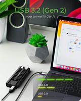 Icy Box IB-180MC-C31 DockingStation M.2 NVMe&SATA SSD - thumbnail