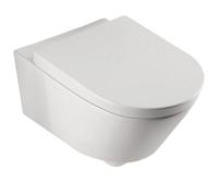 Wandcloset Wiesbaden Metro met Zitting Diepspoel Wit - thumbnail