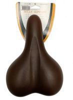 Selle Comfort zadel stadsfiets unisex bruin - thumbnail