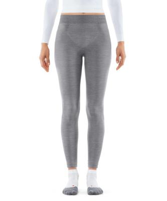 Falke Wool-Tech Long Regular Thermobroek Dames Grey-Heather S