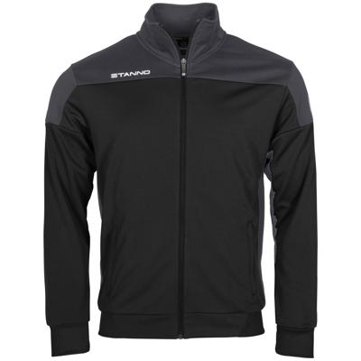 Stanno 408016 Pride Full Zip Jack - Black-Anthracite - XXXL Stanno 408016 Pride Full Zip Jack - Black-Anthracite - XXXL