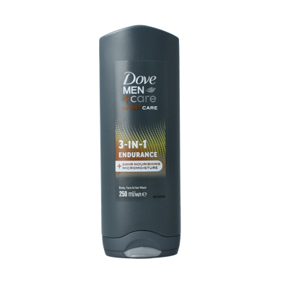 Dove Men+ Care Sport Endurance 3-in-1 Douchegel Dove Men+ Care Sport Endurance 3-in-1 Douchegel