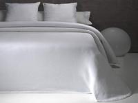 Sprei Hosteline JOYA Wit Bed van 135 (1 Onderdelen) - thumbnail