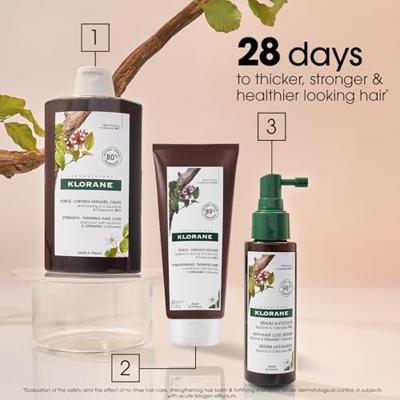 Klorane Shampooing à la Quinine & Edelweiss BIO 400ml