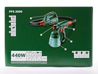 Bosch Home and Garden PFS 2000 Verfspuitsysteem 440 W Debiet (max.): 200 ml/min - thumbnail