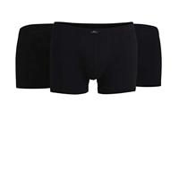 3-pack 100% biologisch katoen - heren boxershorts - Zwarte heren onderbroeken - thumbnail
