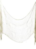 Creepy Halloween doek cream - thumbnail