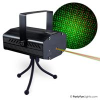 PartyFun Lights Laser licht usb led rood/groen - thumbnail