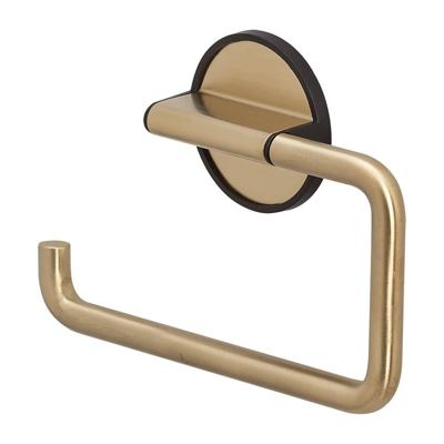 Tiger Toiletrolhouder Tune Messing Geborsteld / Zwart