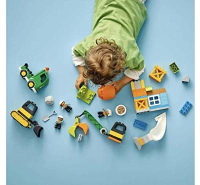 Lego Duplo 10990 Bouwplaats + Licht en Geluid Lego Duplo 10990 Bouwplaats + Licht en Geluid