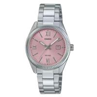 Casio LADY DATE - PINK Zilverkleurig (Ø 30 mm) Dames horloge - thumbnail