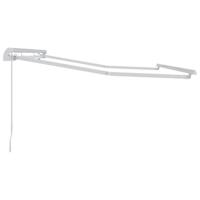 VidaXL Zijde frame wit 3,5 x 2 m metaal - thumbnail