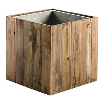 Marrone plantenbak Cube M