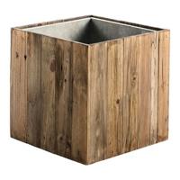 Marrone plantenbak Cube M - thumbnail