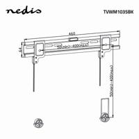 TV Muurbeugel | Vast | 26 - 42" | 30 kg - thumbnail