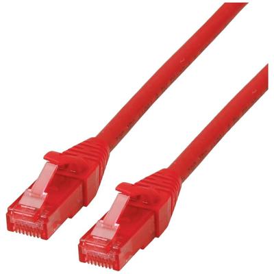ROLINE Patchkabel Cat.6 UTP, Component Level, LSOH, rood, 2 m ROLINE Patchkabel Cat.6 UTP, Component Level, LSOH, rood, 2 m