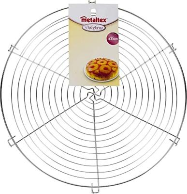 Metaltex dolceforno taartrooster rond 32 cm vertind luxe - thumbnail