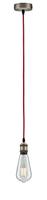 Paulmann Eldar 50386 Plafondlamp LED E27 Rood, Nikkel (geborsteld) - thumbnail
