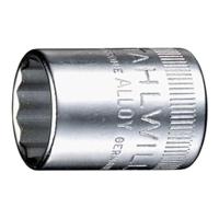 Stalen doelen 01530024 40aD dopsleutelinzetstukken 1/4, SW 3/8 inch - thumbnail