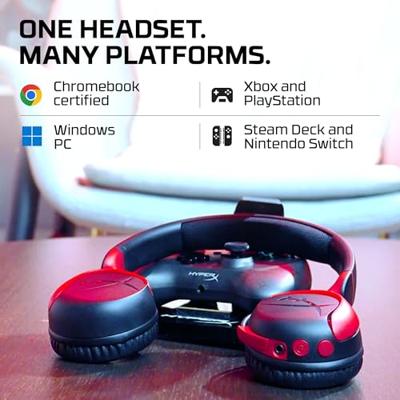 HyperX CloudX Stinger 2 Core Over Ear headset Kabel Stereo Zwart Gamen - thumbnail