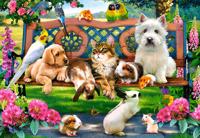 Castorland legpuzzel pets in the park, 1000st. - thumbnail