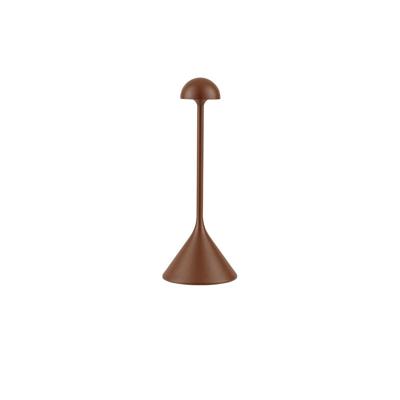 Lyora TafellampDalt roestbruin oplaadbaar met USB - 9030145