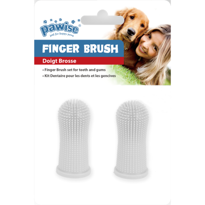 Pawise Dental Silicone Finger Brush