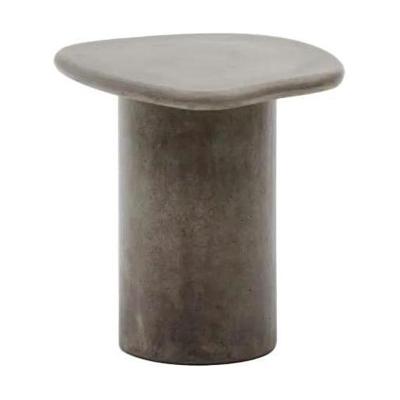 Kave Home Macarella bijzettafel 48x47 cm Grijs