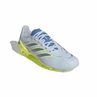 adidas Predator League Gras Voetbalschoenen (FG) Kids Lichtblauw Blauw Geel - thumbnail